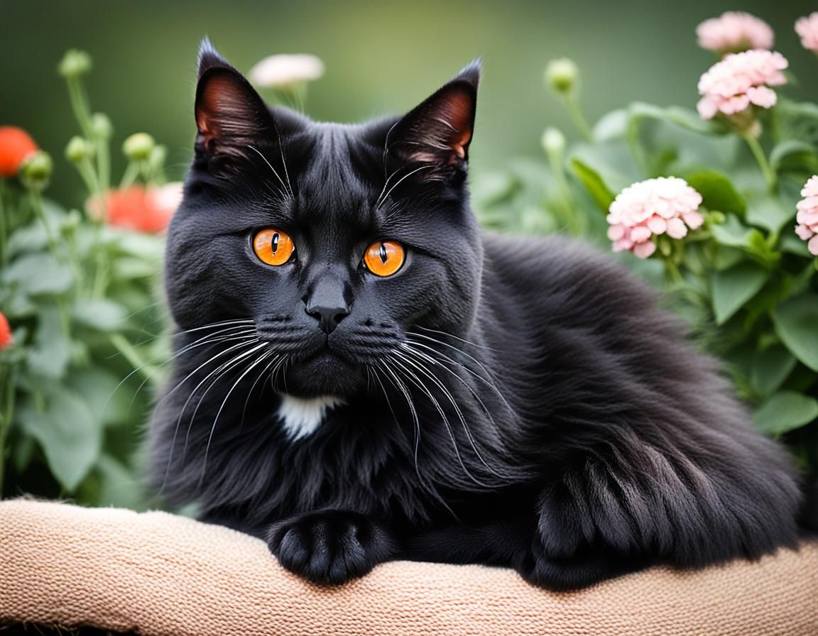 Britisch Kurzhaar mit kupferfarbenen Augen