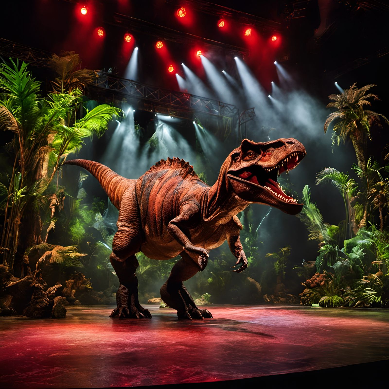 Extravagant Jurassic Park Musical Stage Show