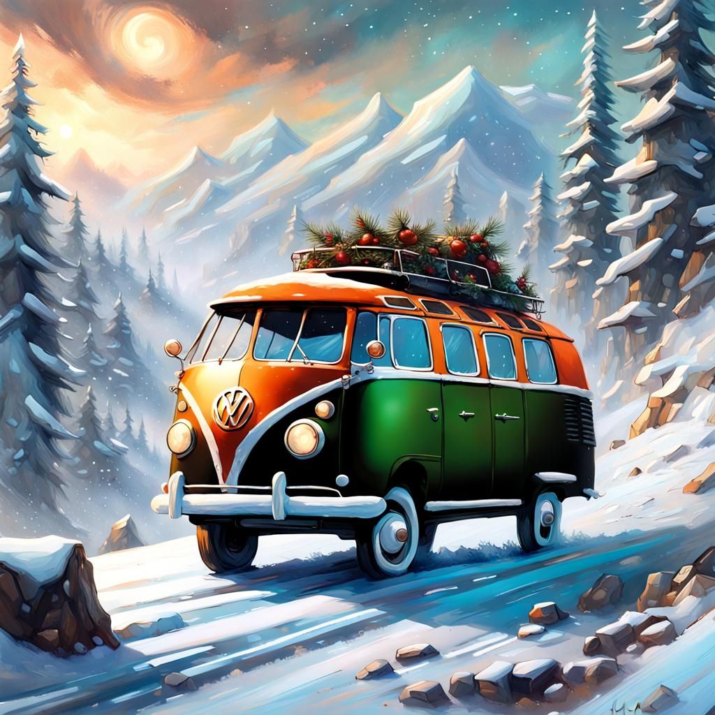 The Santa van