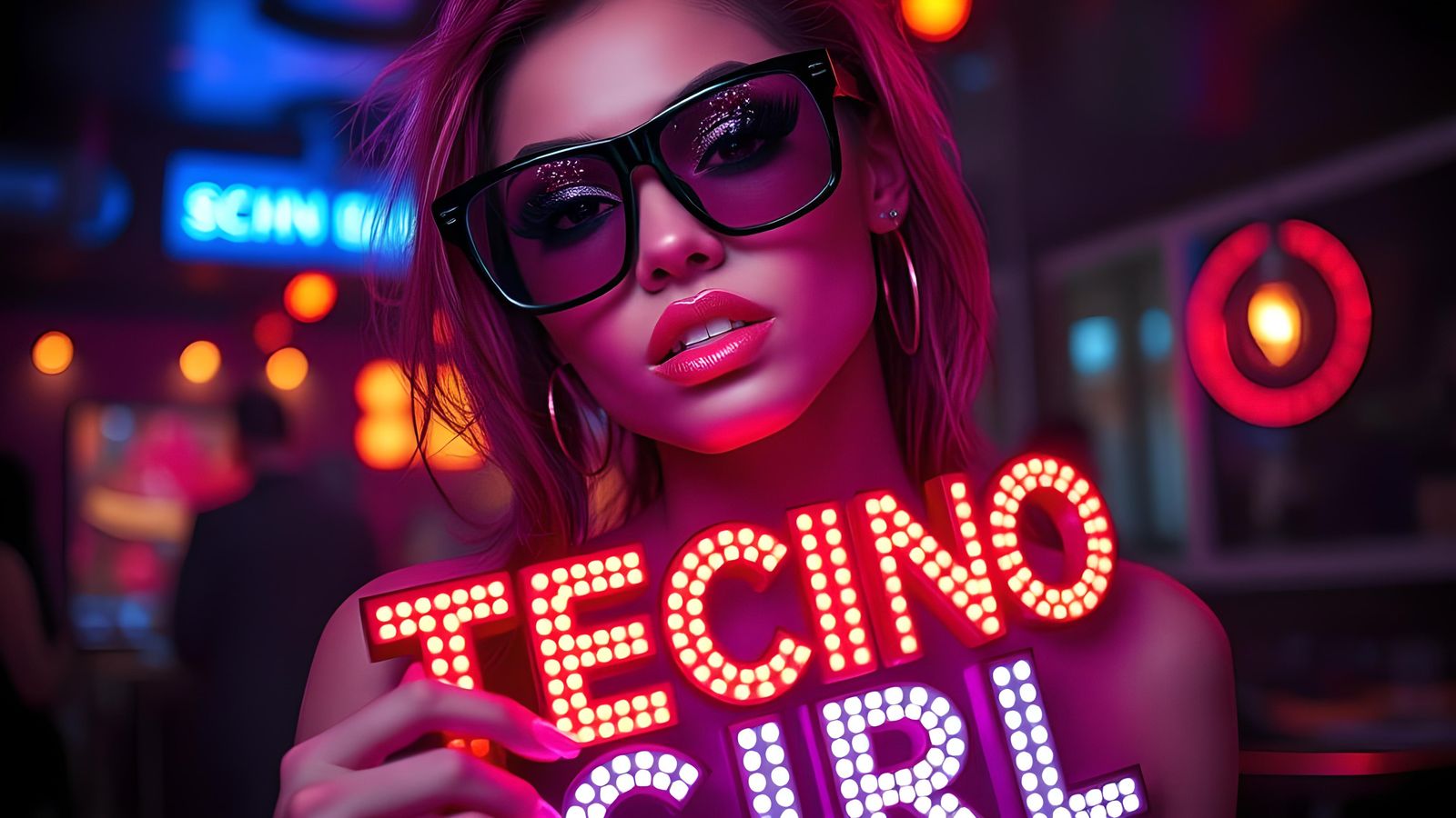 Goth Glamour: Nightclub Portrait in Professional Style