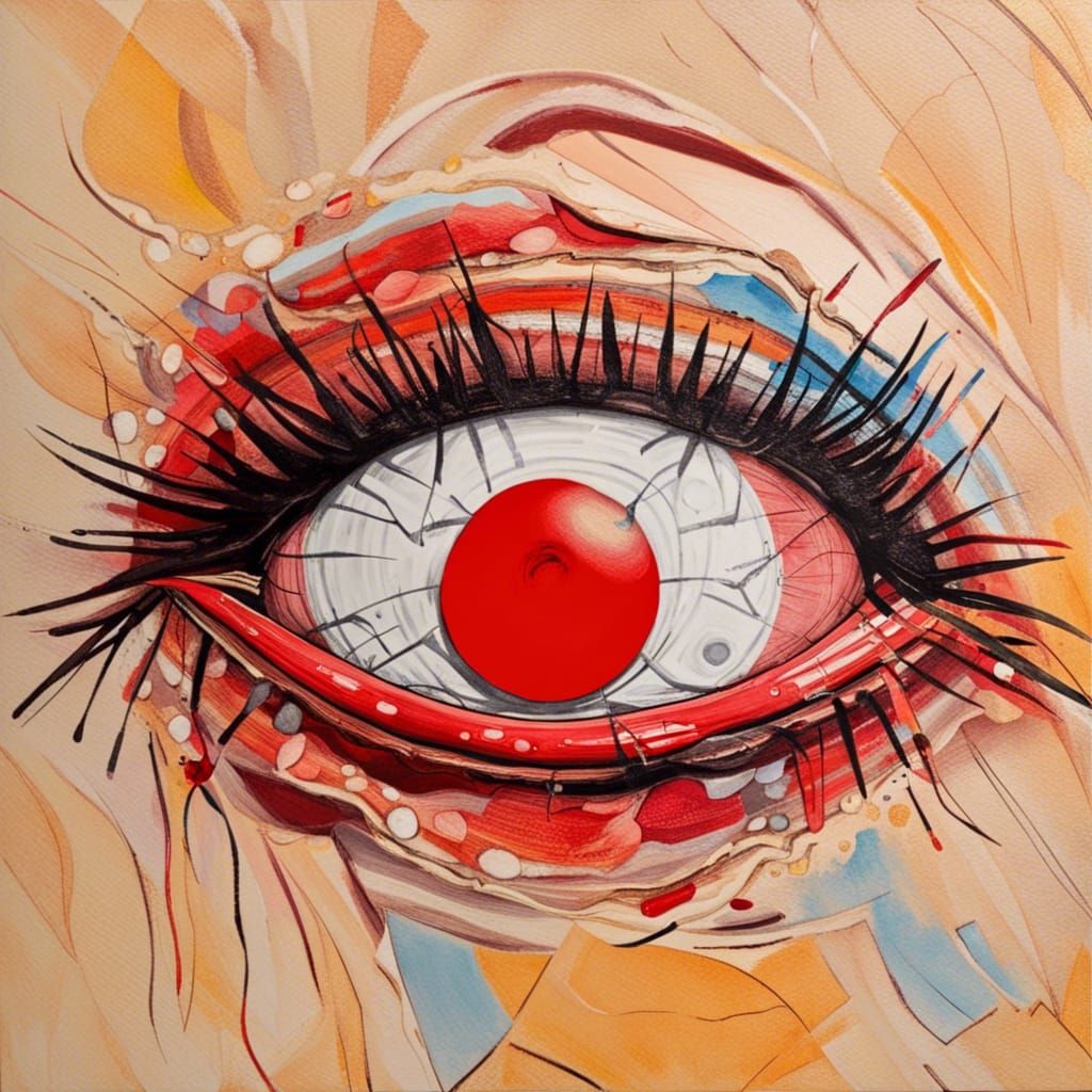 Band-Aid on a Bloodshot Eye: Abstract Art