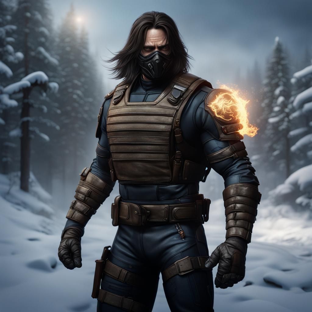 Winter Soldier as Stryker: Digital Matte Painting