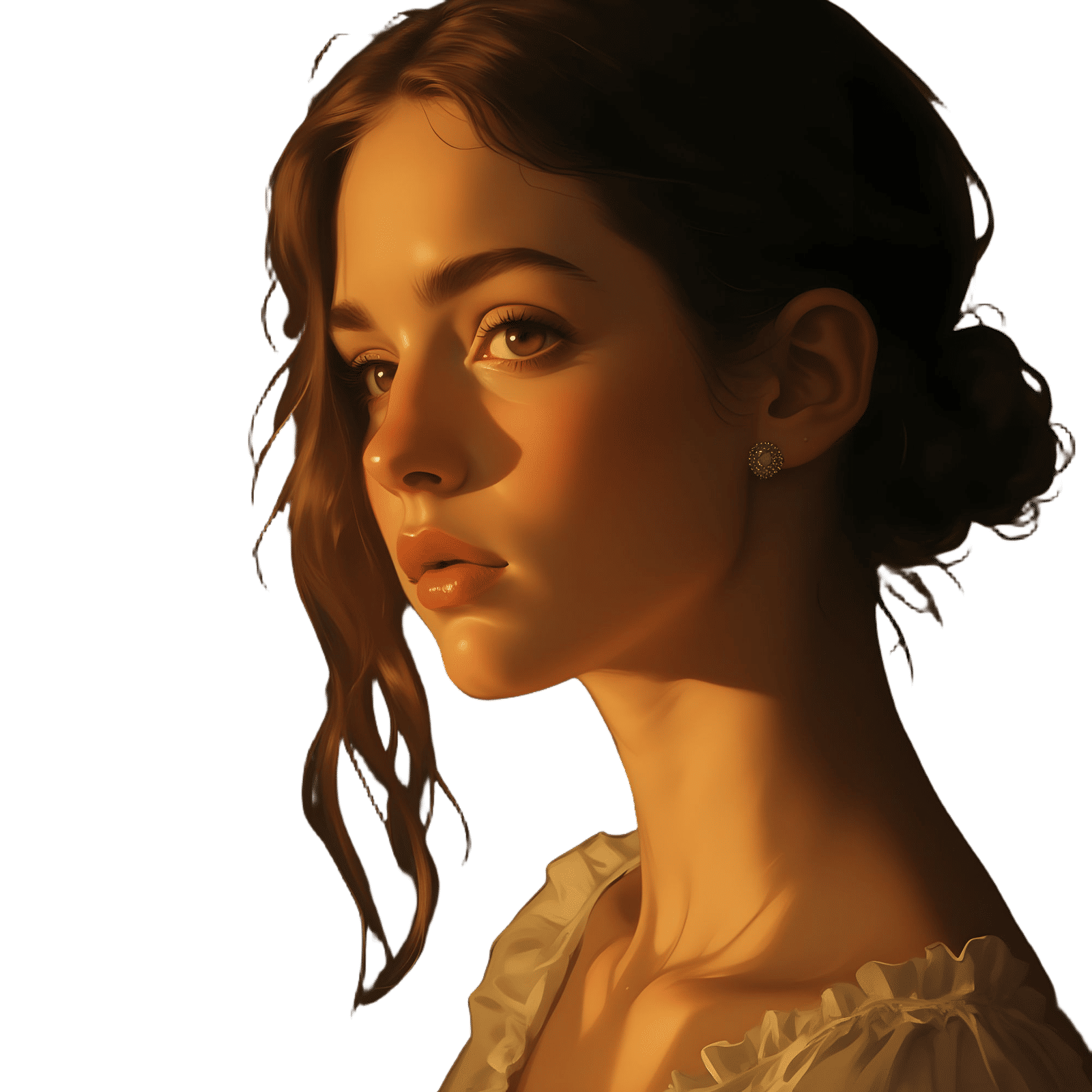 Hyperrealistic Eye Close-Up