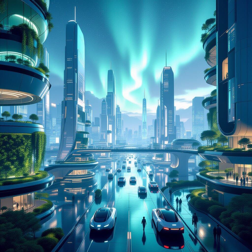 Futuristic Utopia: Architecture Meets Vertical Farms