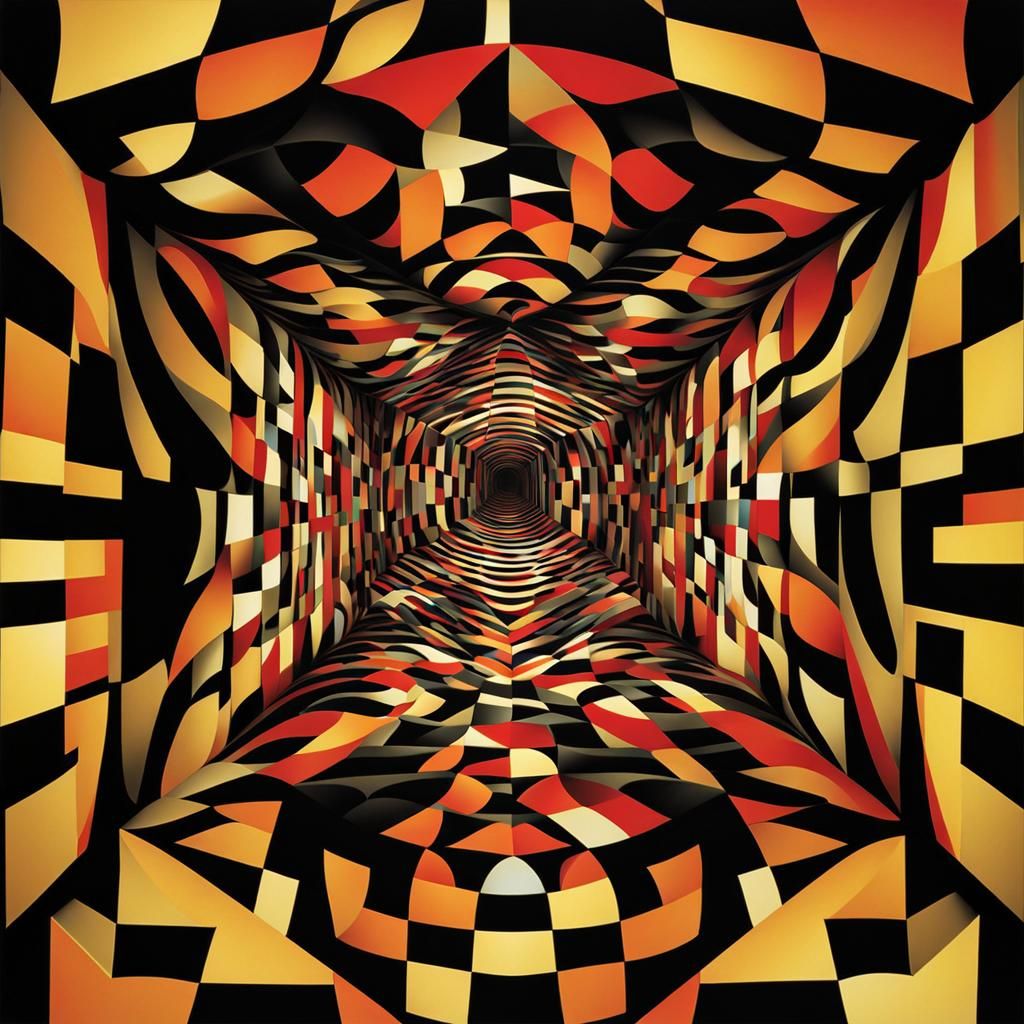 0ptical illusion: Depth