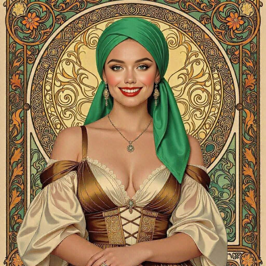 Realistic AI Portrait of Florence Pugh