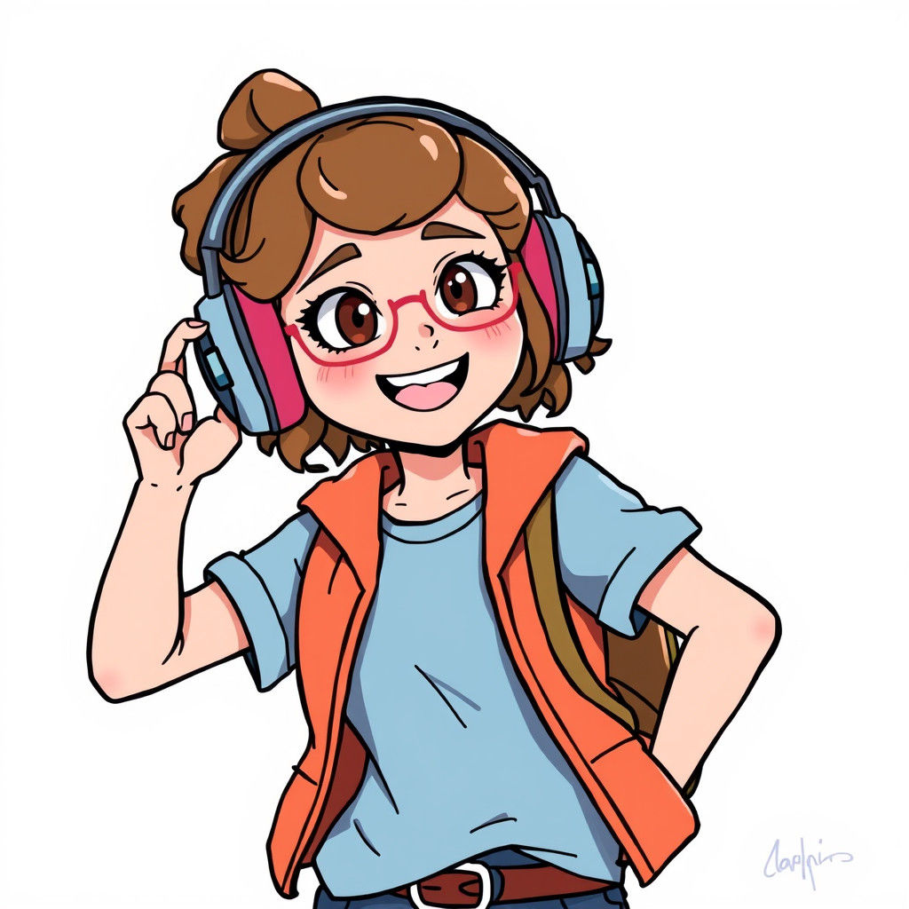 Leia Organa in Gravity Falls Style