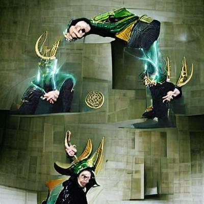 Loki Laufeyson, the Mischievous Trickster God