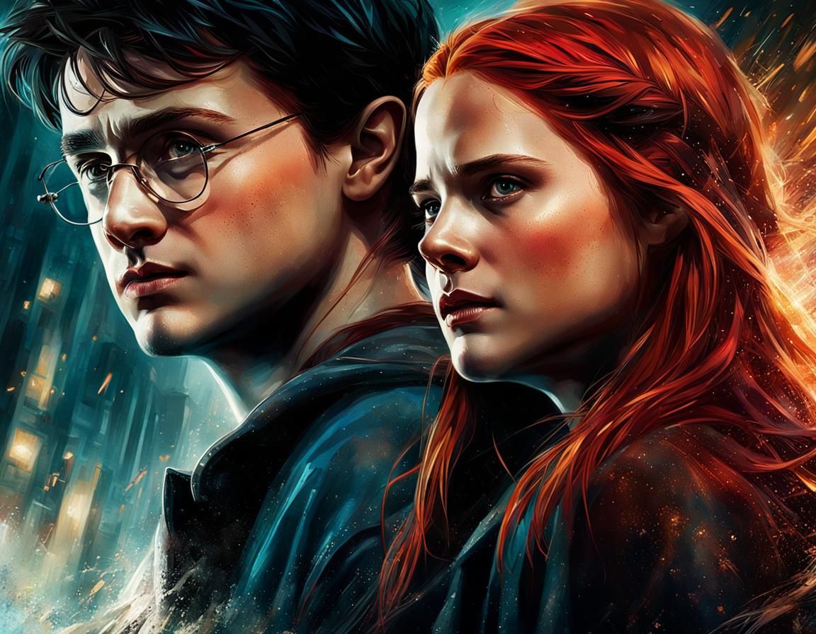 Harry Potter + Ginny Weasley
