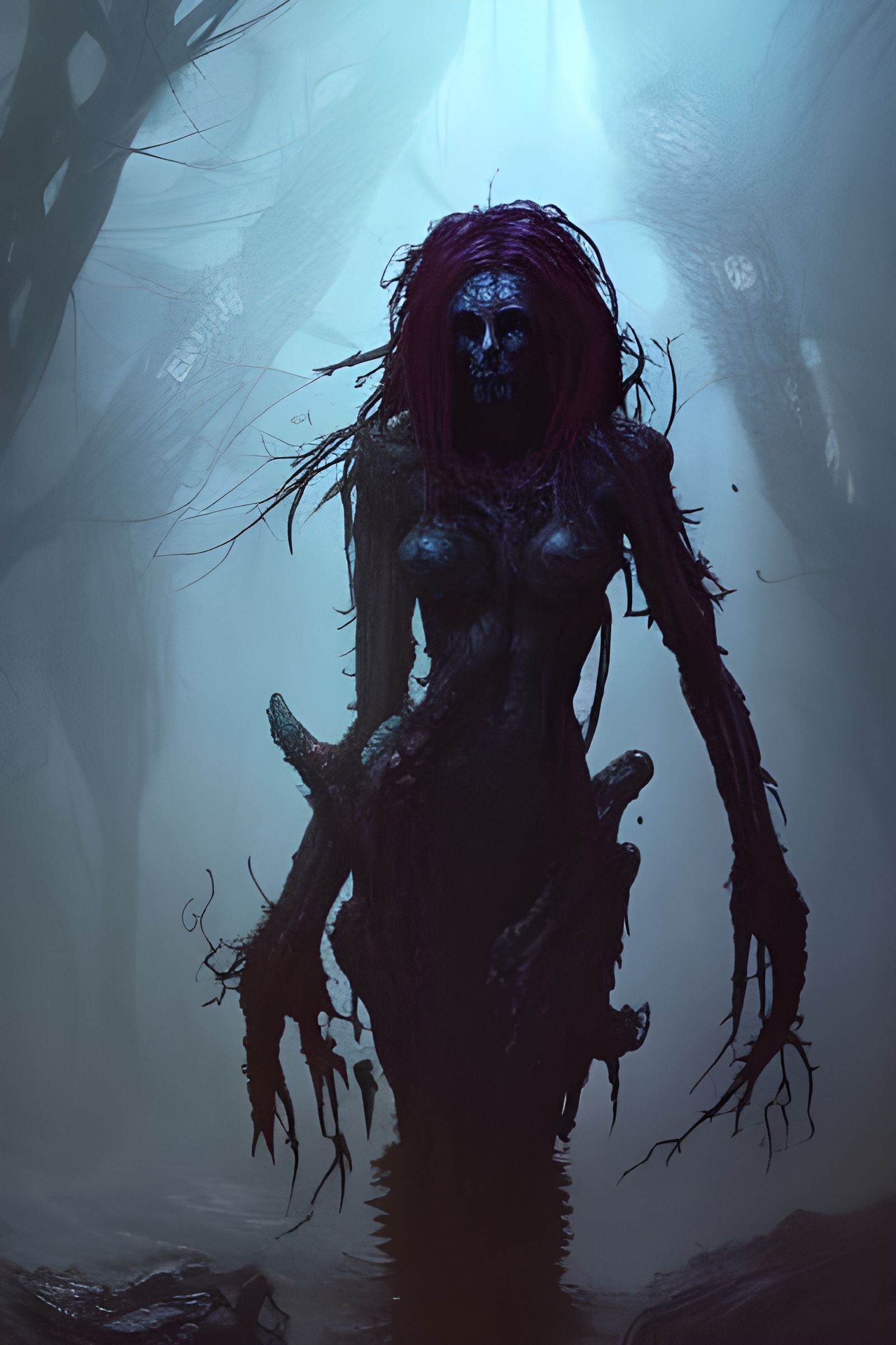 Apocalyptic World Destroyed by Lovecraftian Elder God