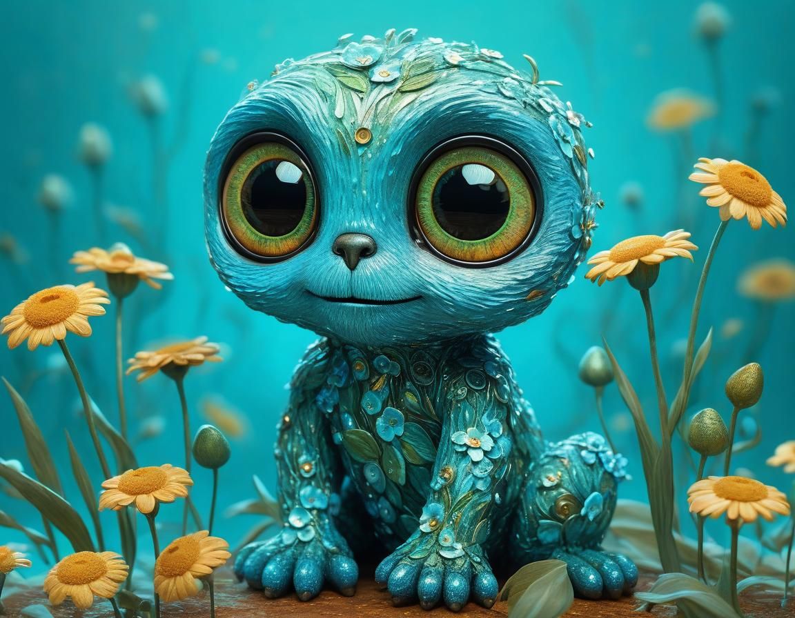 Enchanting Iantha: A Minimalist, Surreal Creature