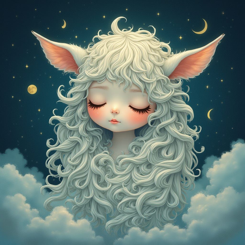 Dreamlike Token Portrait in Whimsical Aesthetic