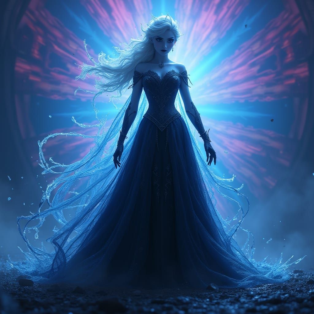 Dark Princess Elsa: A Haunting Reimagining