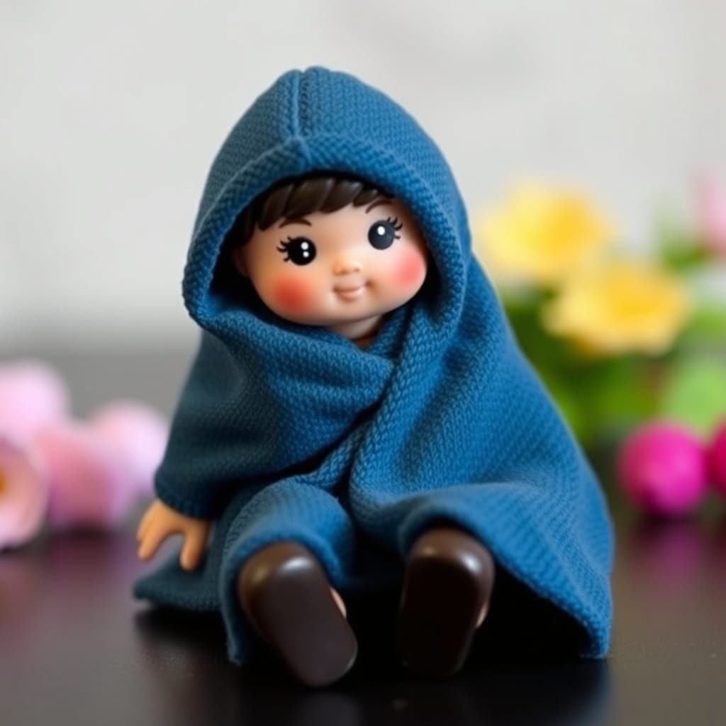 Playmobil Haredi-Style Baby in Cozy Blanket