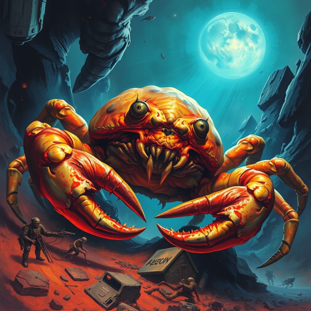 Attack of the Killer Mutant Space Crab!🦀
