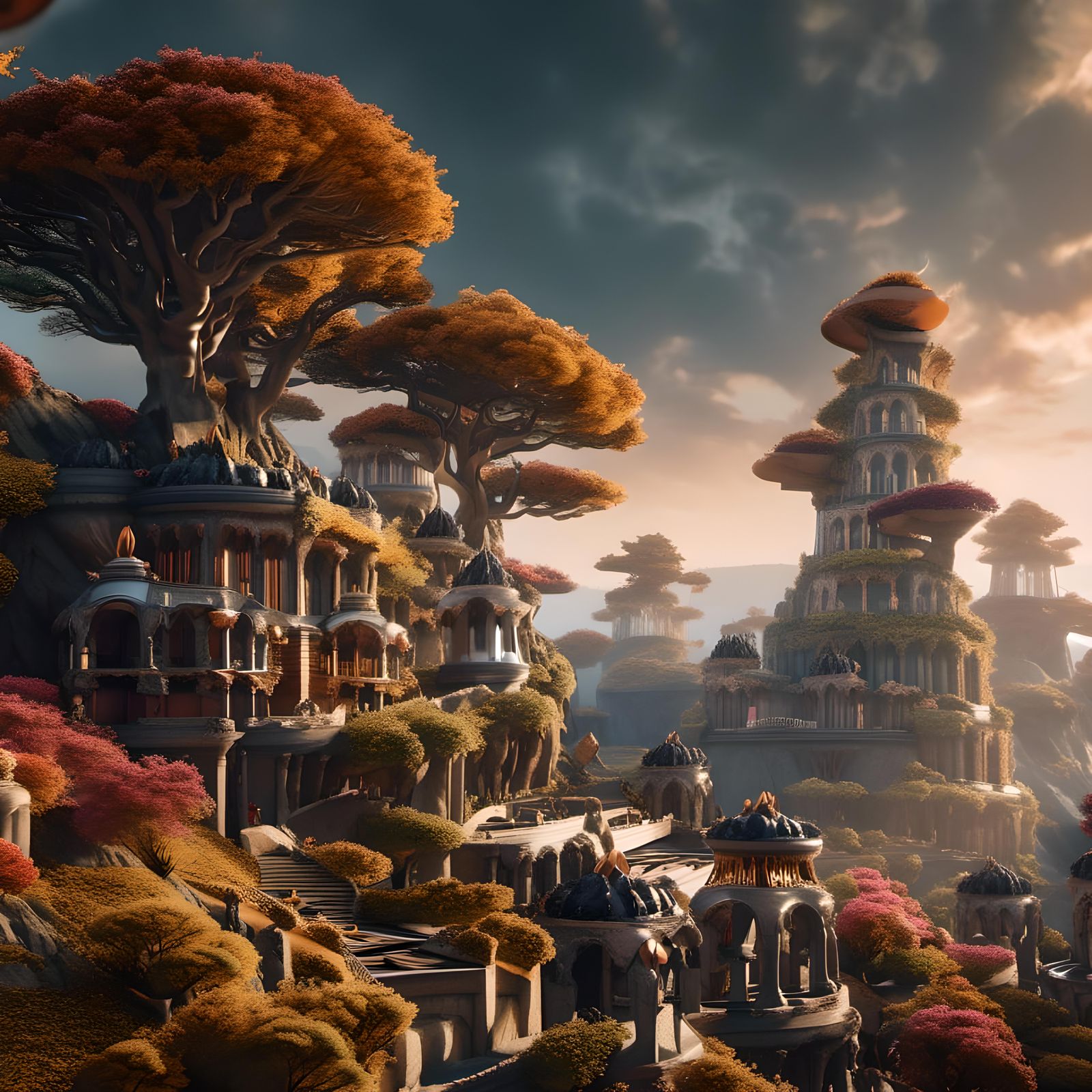 Purple Cat-Dragon in Hyperrealistic Digital Illustration