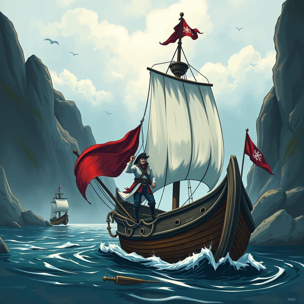 Sailing Swashbuckler of the Seven Seas