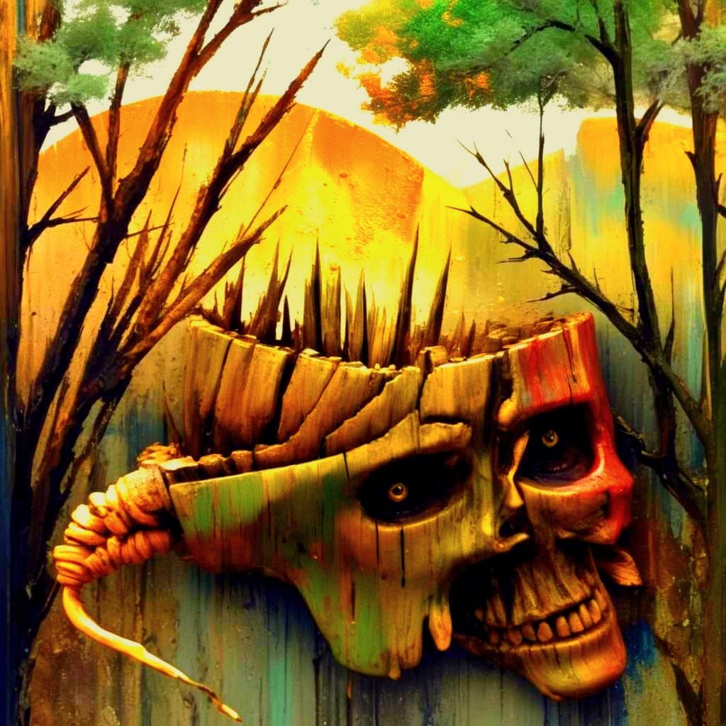 Vibrant Portrait with Realistic Skin Details