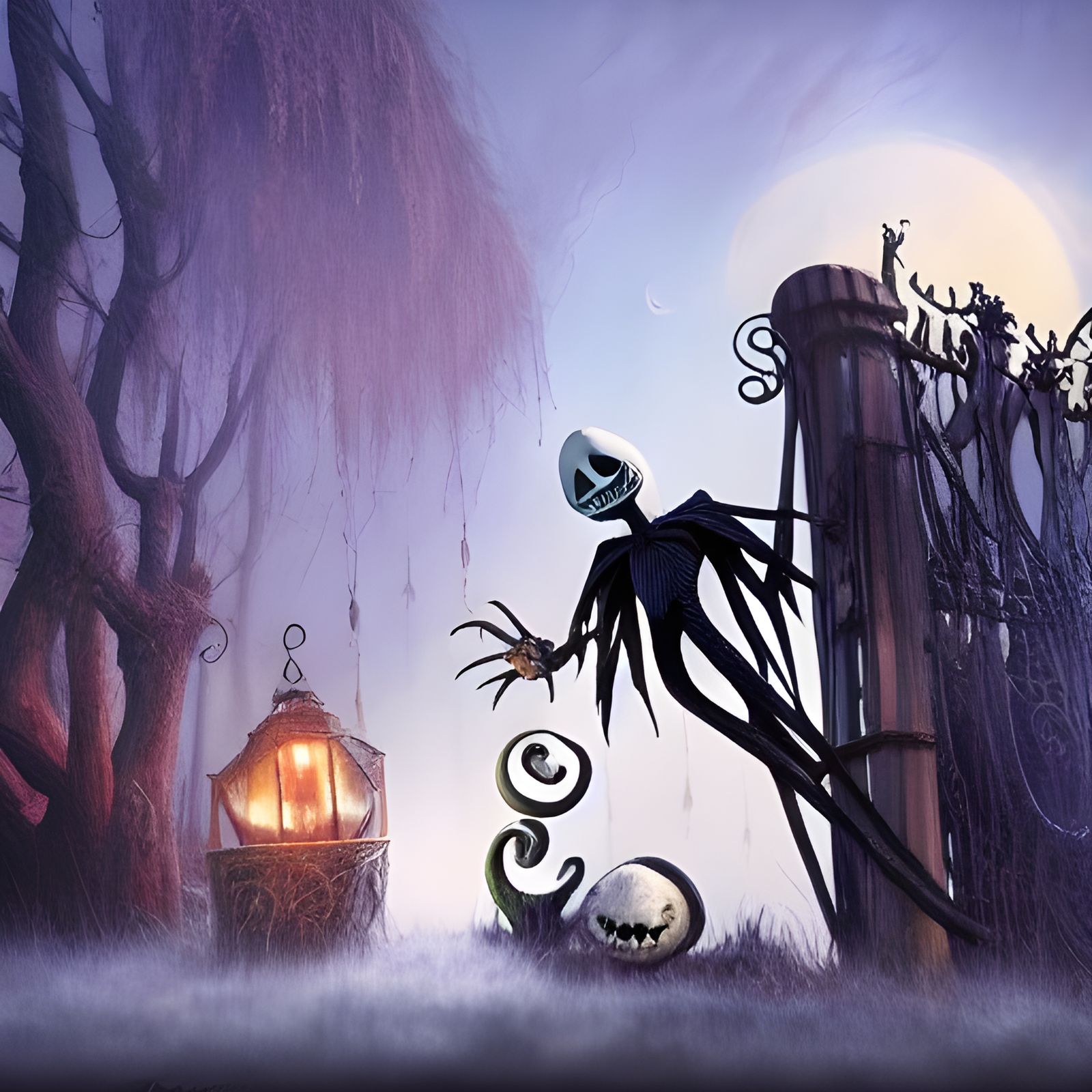 Oogie Boogie Photorealistic Digital Masterpiece