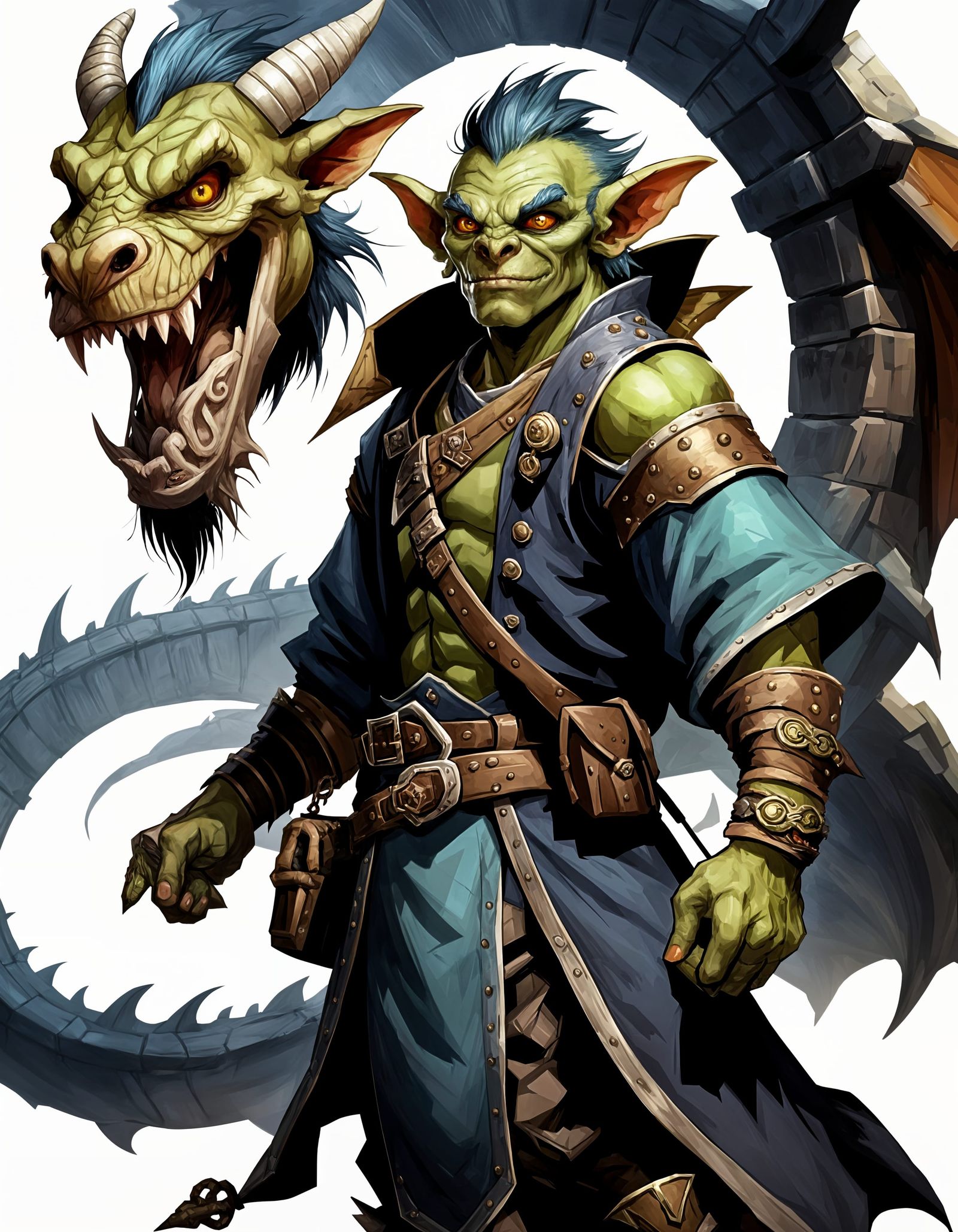 Goblin Beast Tamer from Dungeons and Dragons