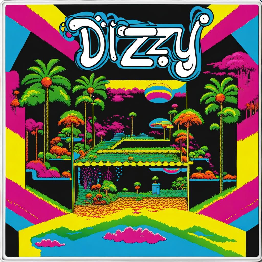 ZX Spectrum Dizzy Character Art