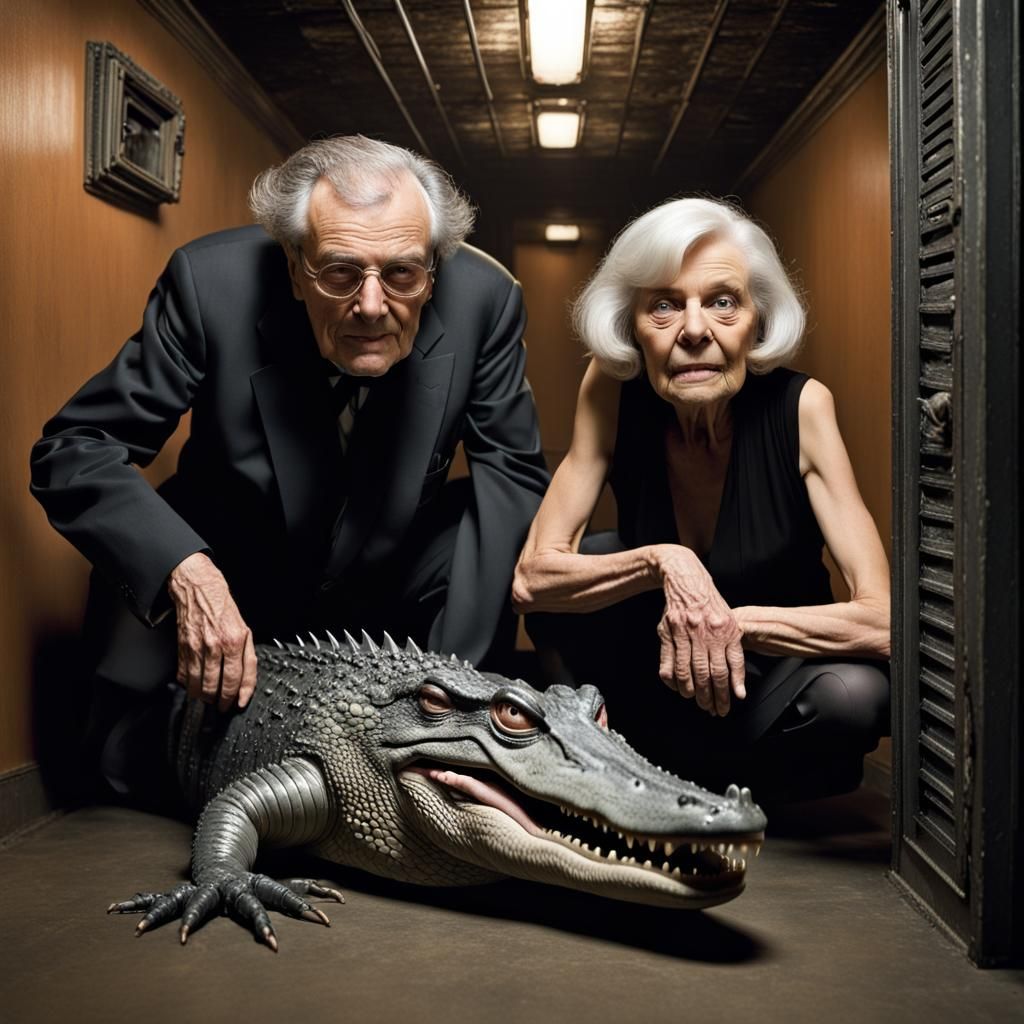 Grandpa and Grandma and Their Pet Alligator II