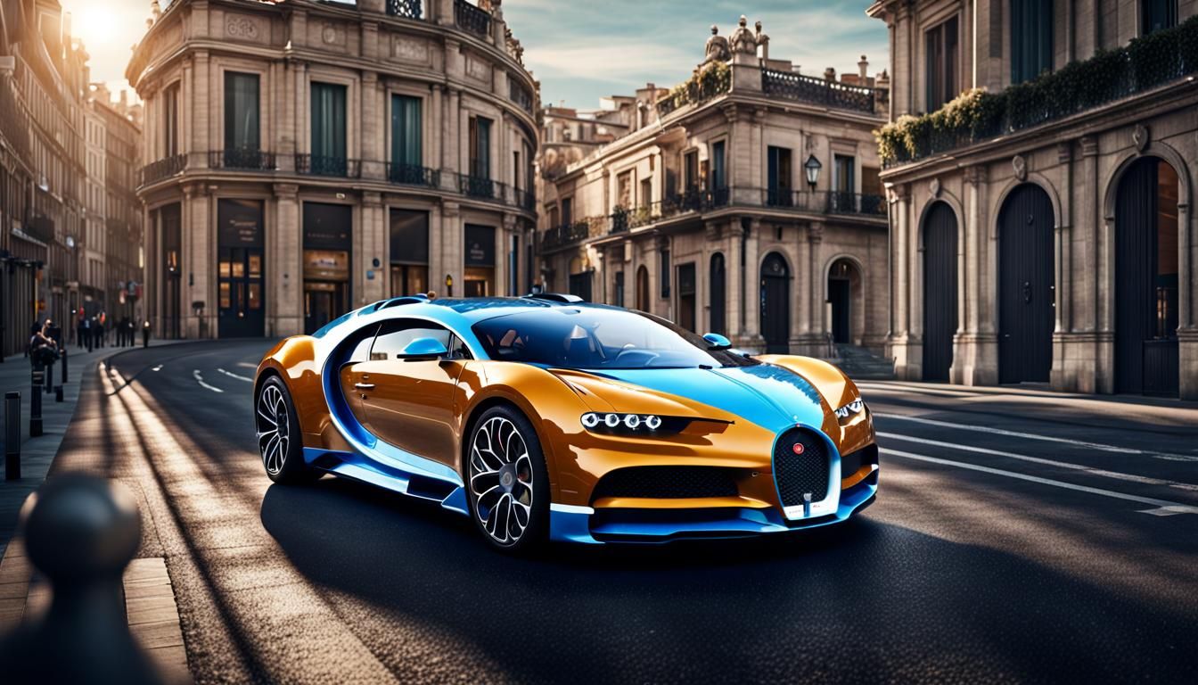 Bugatti Mistral in Hyperreal Cinematic 8k