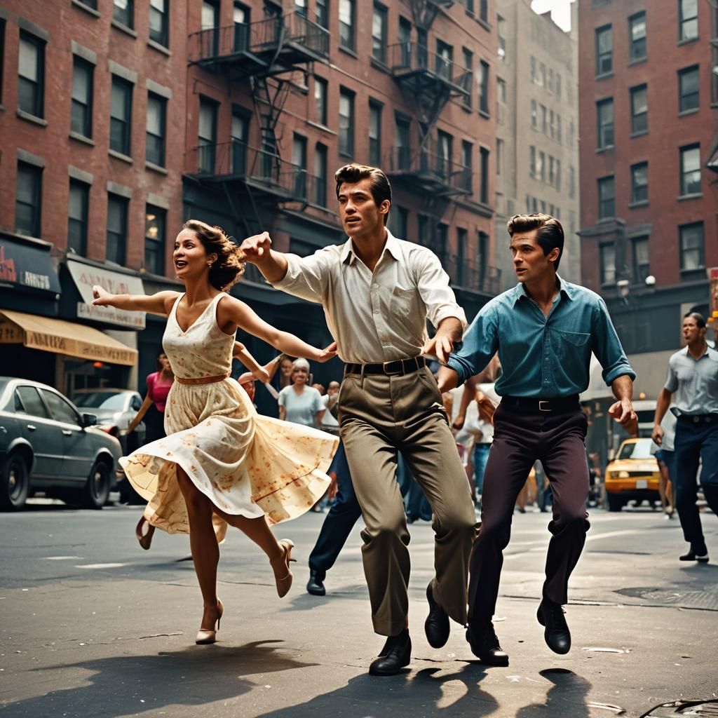 West Side Story: Tony, Maria, and Anita Dance