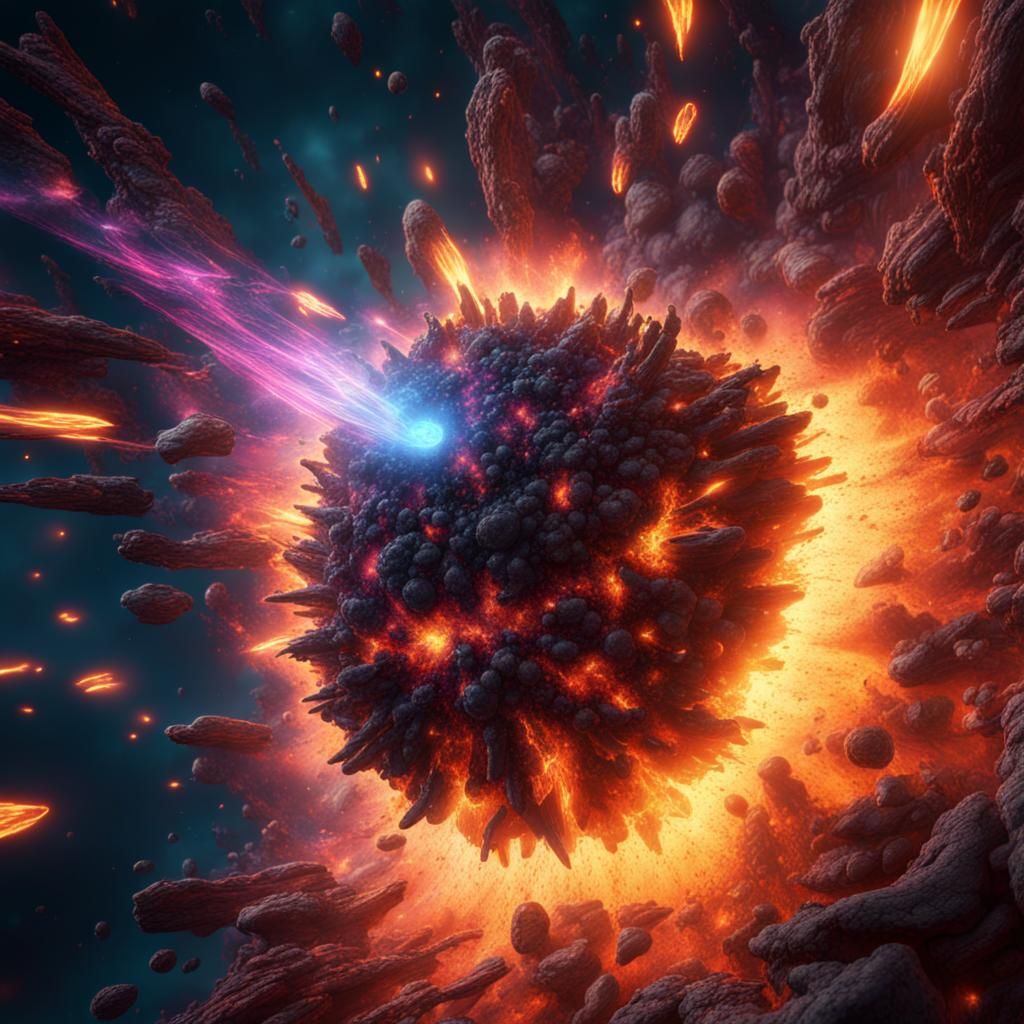 Fire and Dark Energy Collision in Blackhole Dream