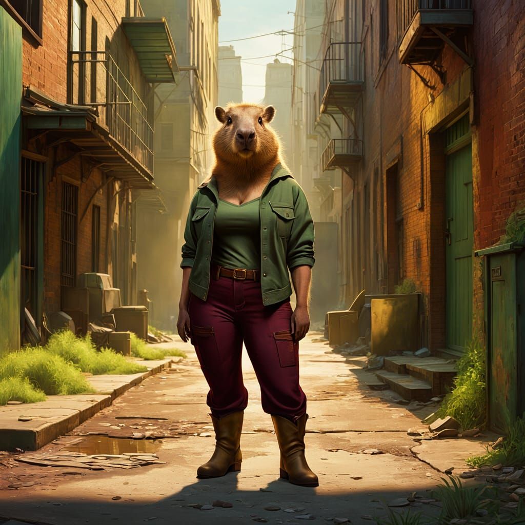 Karen Capybara  - Queen of the Mall