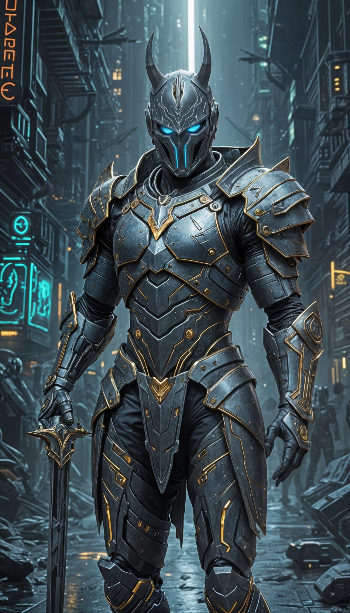 Grey Rino Mask, Male