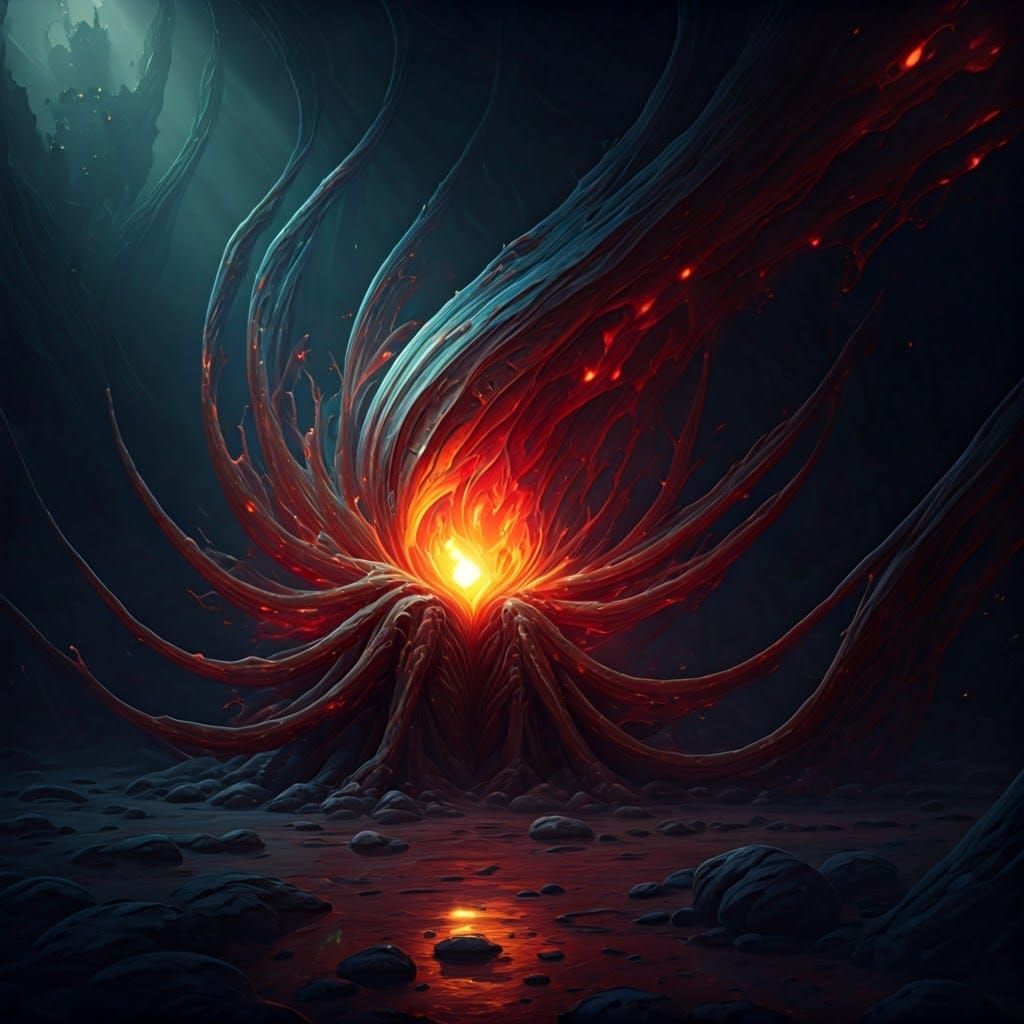 Fantastical Thing Chilling: Detailed Matte Painting