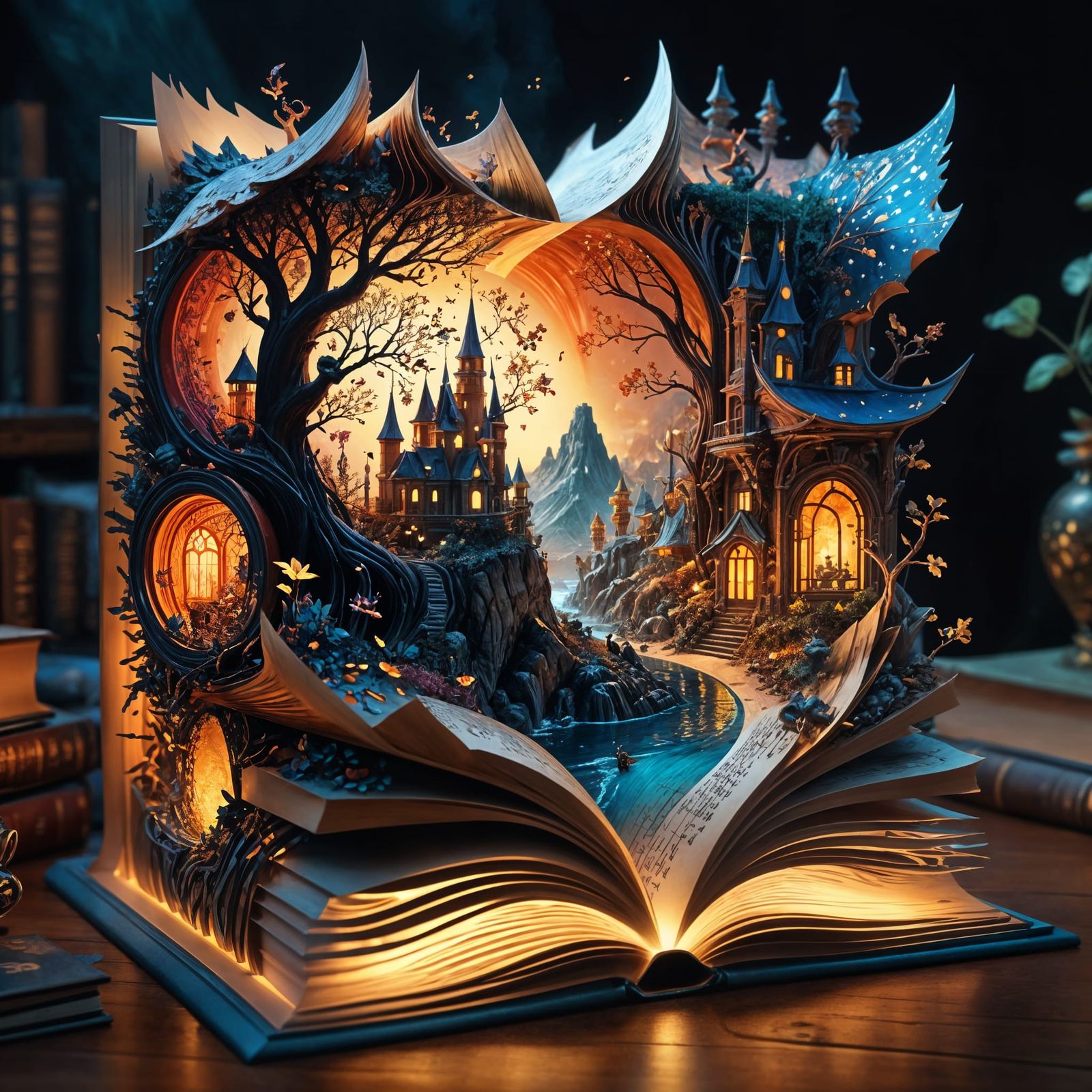 Fairytale Book Comes to Life in 3D