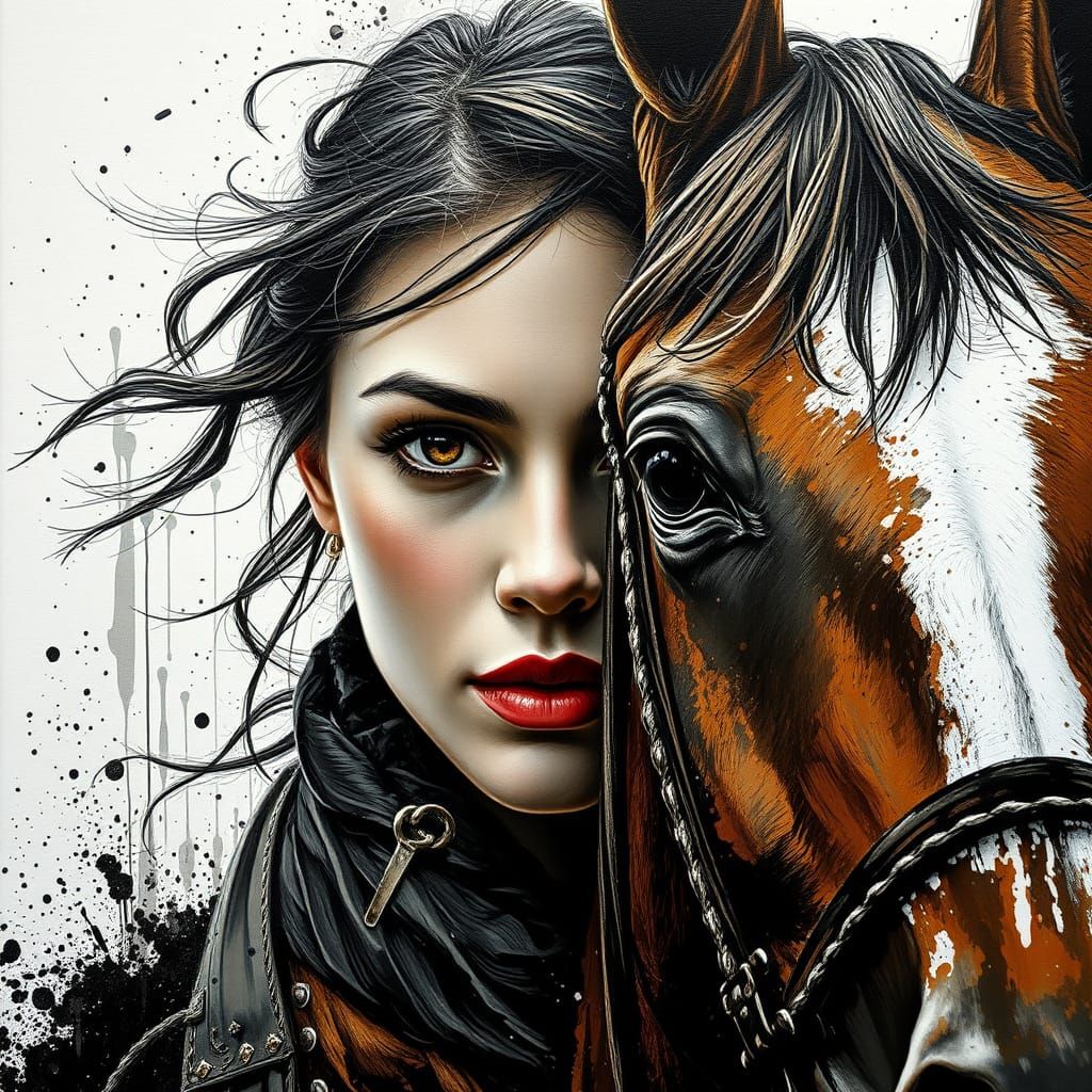Woman with Horse