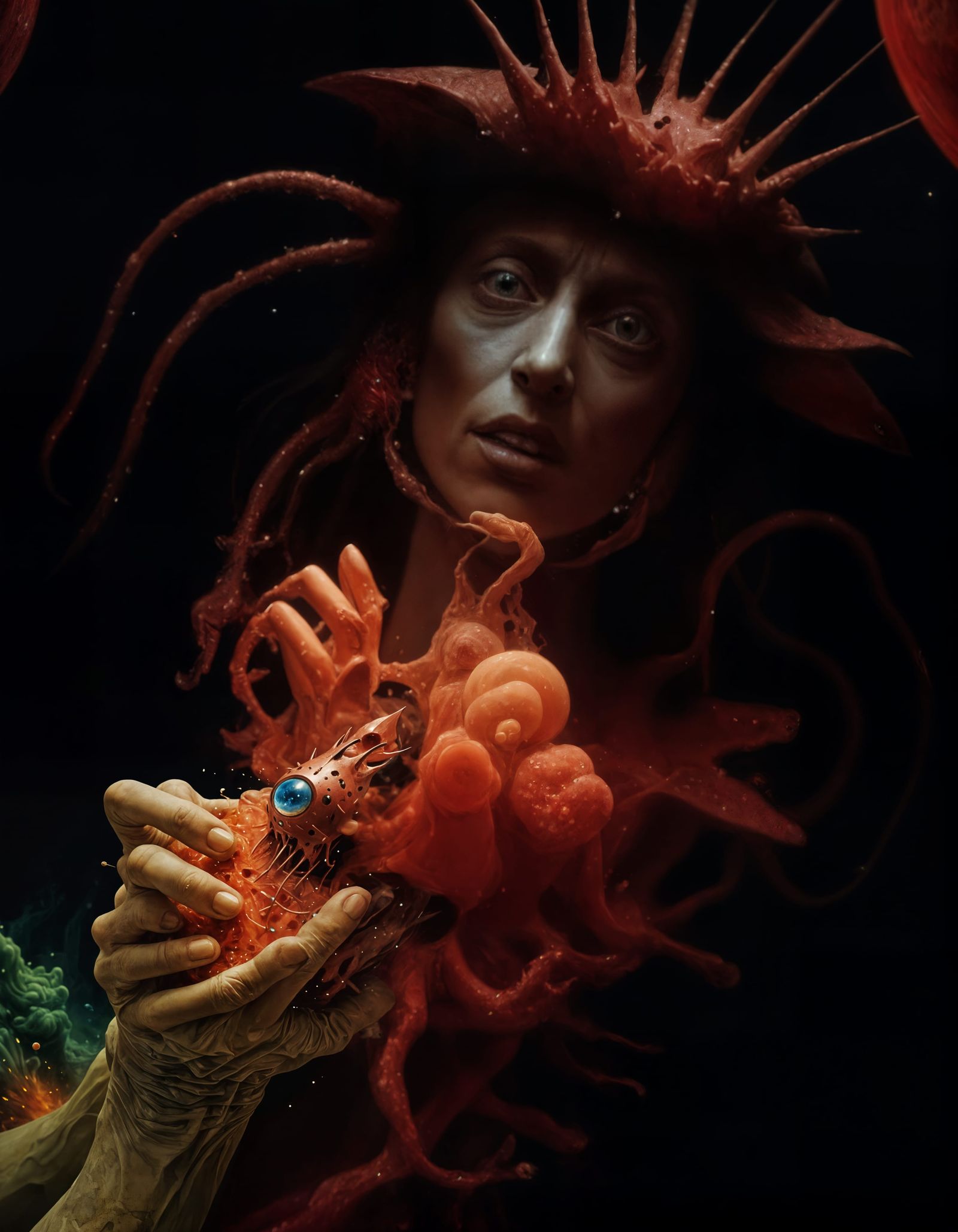 Installing a Symbiotic Alien: The tech stays outside, creature and it's decoding of consciousness is ethical, a useful a...