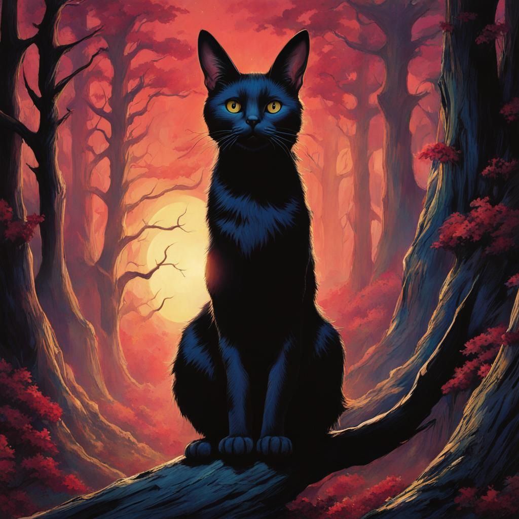 Dark fey creature humanoid cat princess of the dusk, cat like fairy rabbit fey creatures, shadow , protectors seen i...