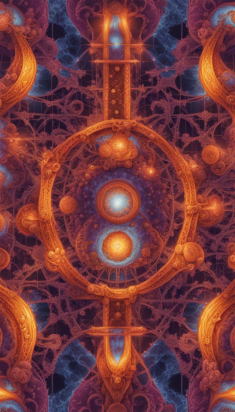 Psychedelic Simulation of LSD Hallucinations