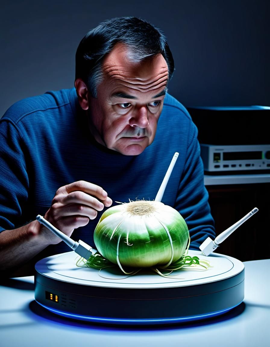 Turnip based internet router