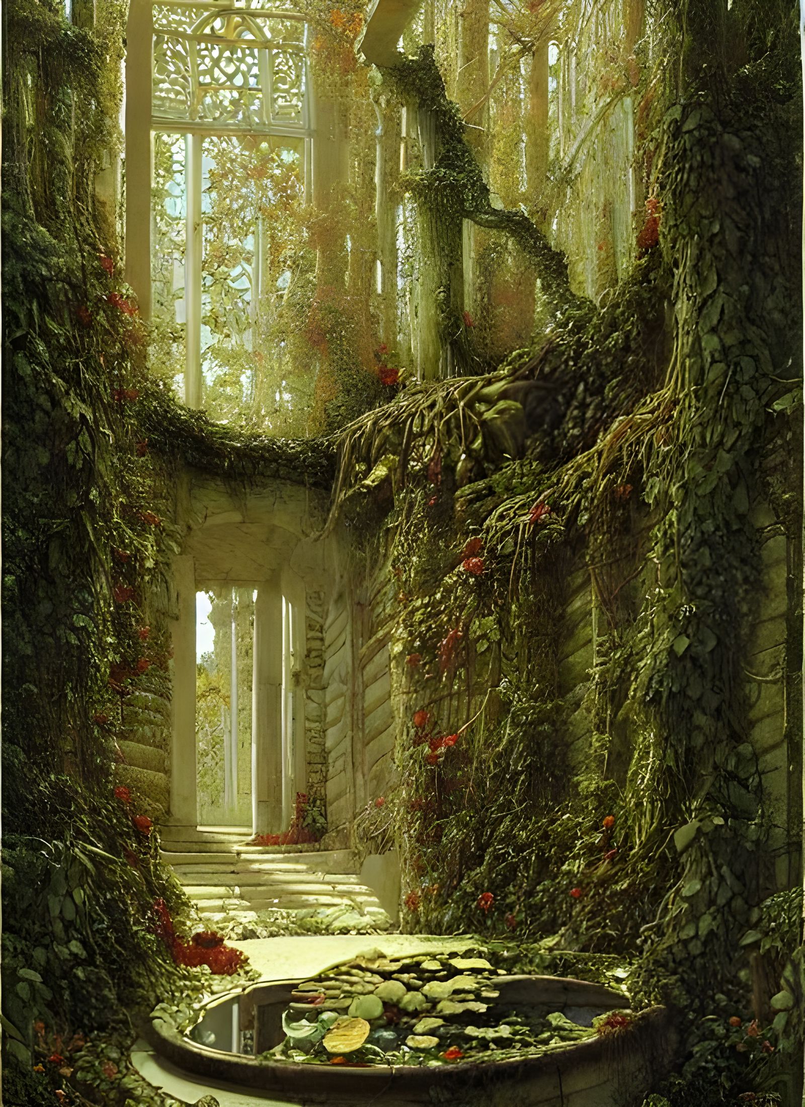 Melancholic Desire: A Painting Inspired by Knab