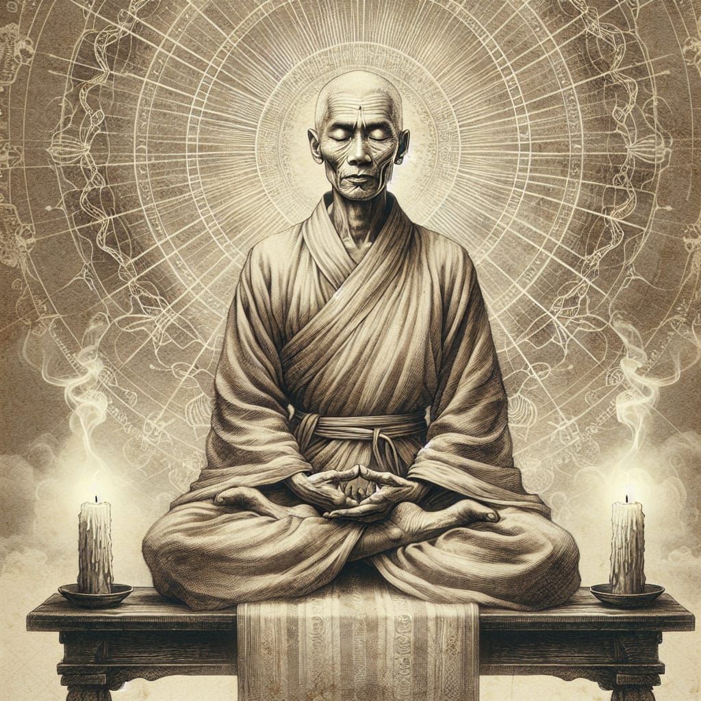 Posture of the Adept Spiritual Master
