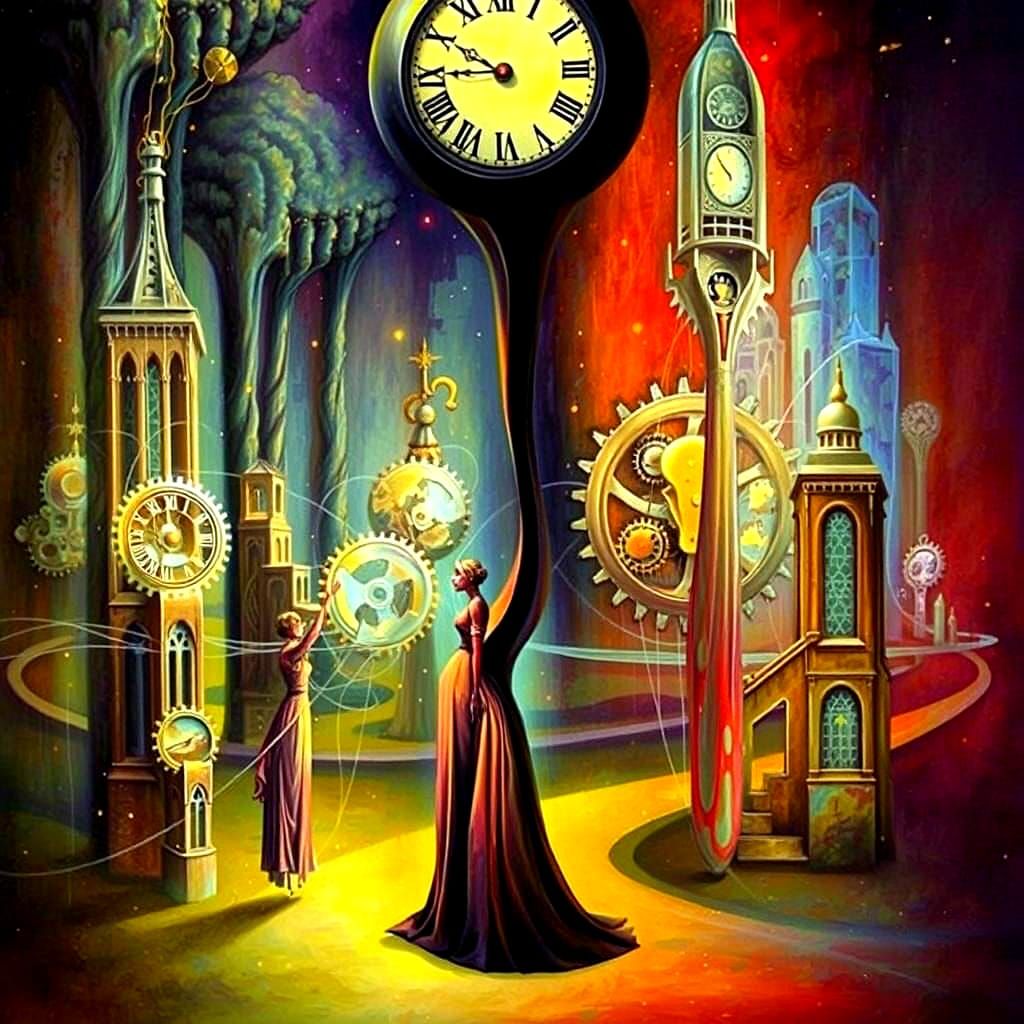 Time is an Illusion: A Conceptual Image