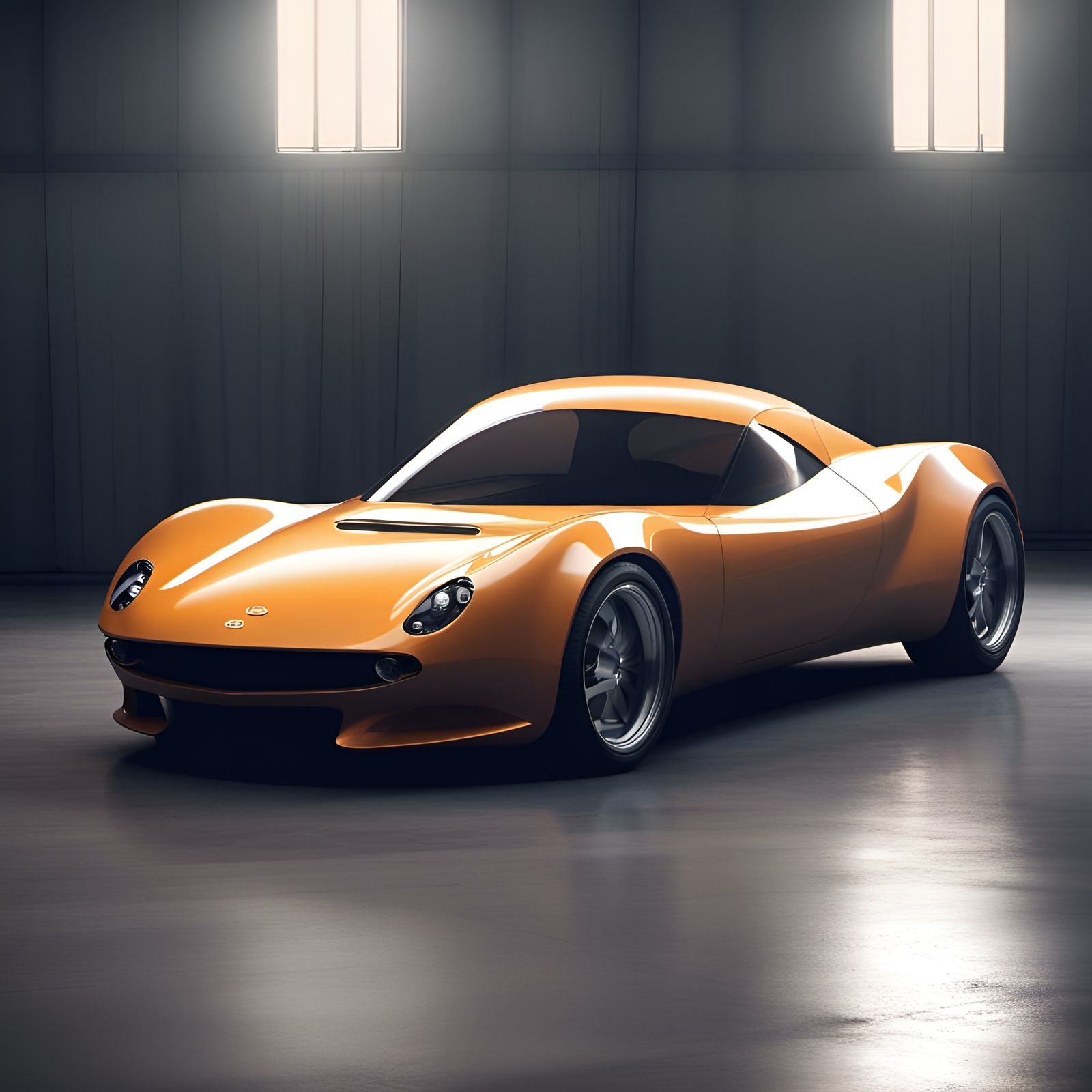Analog Sports Car Concept Inspired by Lotus