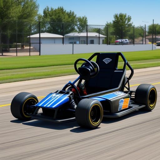 Neighborhood Street Wars Go-Kart Drag Strip