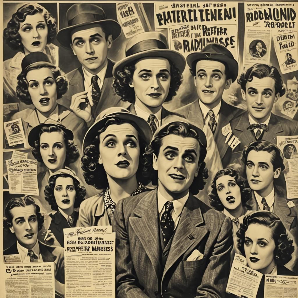 1930s Reefer Madness Inspired Scene