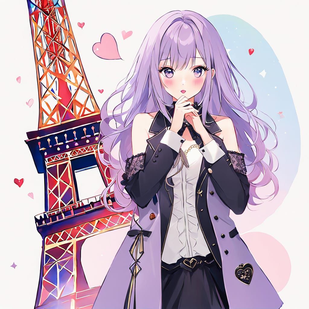 Eiffel Tower: Love, Joy, and Happiness