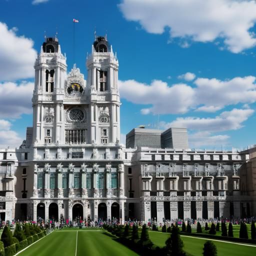 AI Image of Madrid Cityscape
