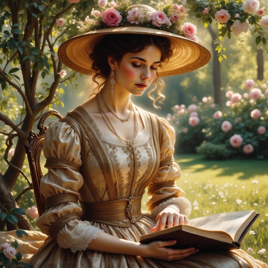 1865 - Young Lady Portrait - Classic