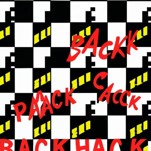 Abstract Geometric Flag Art in Checks Style