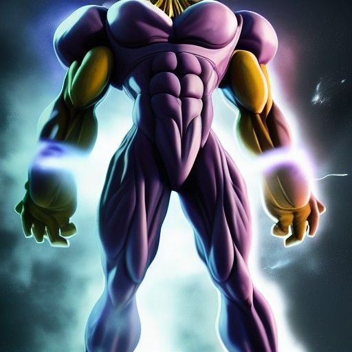 Frieza Venom Fusion: Hyperdetailed Cosmic Power
