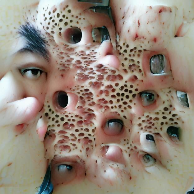 Trypophobia: AI Generated Image